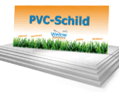 PVC-Kunstoffschilder